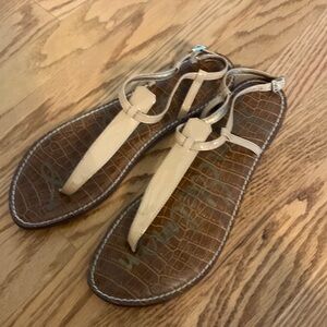 Sam Edelman Beige Gigi Sandals- Size 11